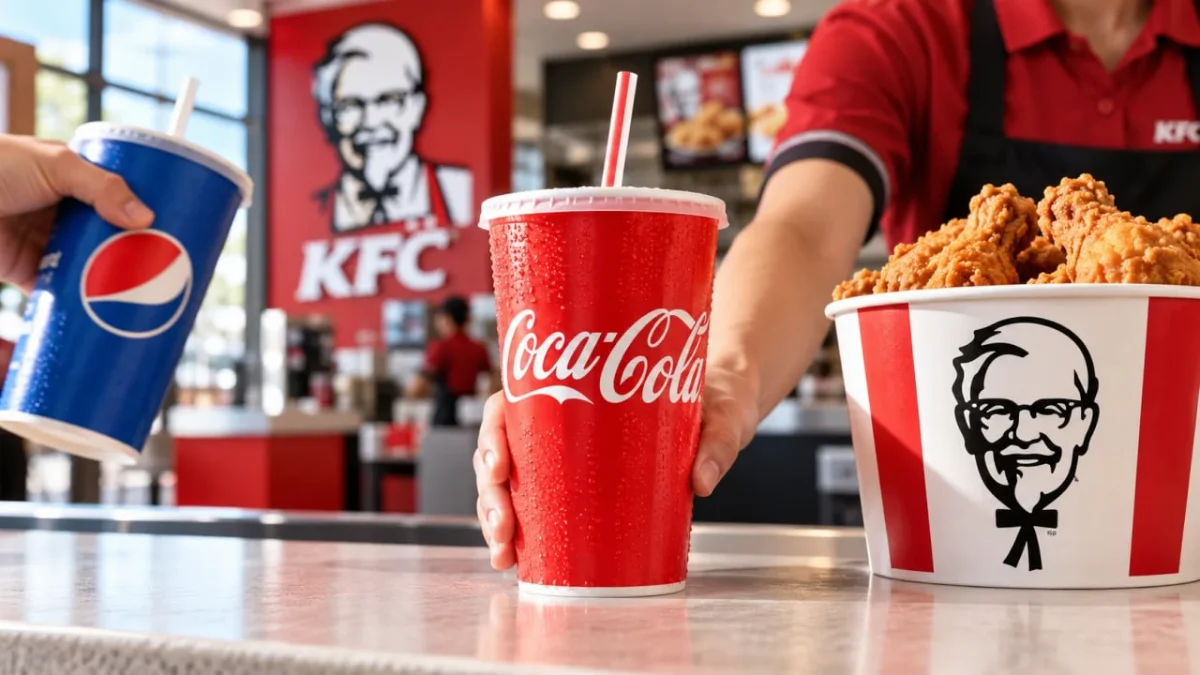 KFC и Pepsi: конец эпохи — KFC переходит на Coca-Cola