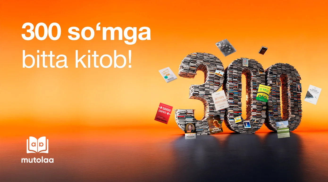 Mutolaa Premium: AKMAL20 bilan 20% chegirma